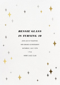Space Age Stars - Birthday Invitation by Paperless Post