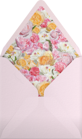 Peonies - Paperless Post Envelope