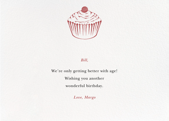 Full-Page Photo Horizontal (Double-Sided) - Birthday Card by Paperless Post - Back