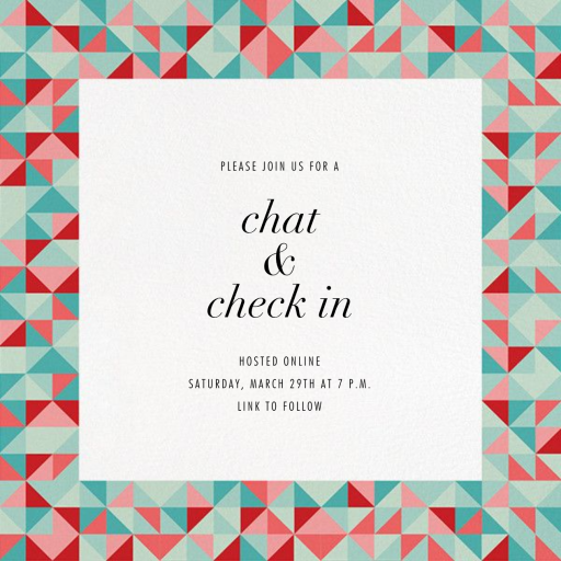 Quilt Block - Invite by Paperless Post