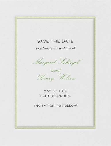 Saranac (Save the Date) by Crane & Co.
