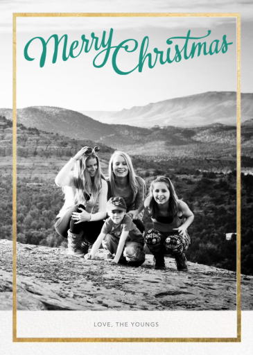 Holiday Trim - New Year's Card by Paperless Post