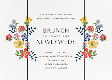 Edenham - Wedding Brunch Invitation by Liberty