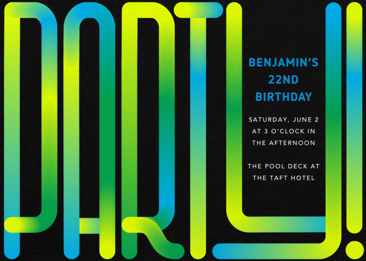 Light Bright - Birthday Invitation by Paperless Post