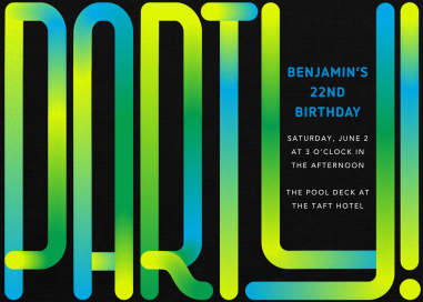 Light Bright - Birthday Invitation by Paperless Post