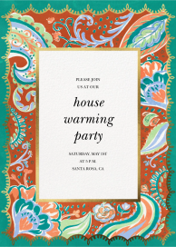 Pristine Paisley - Celebration Invitation by Paperless Post