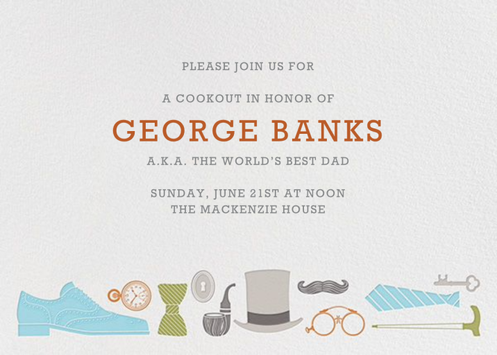 Library - Father's Day Invitation by Jonathan Adler