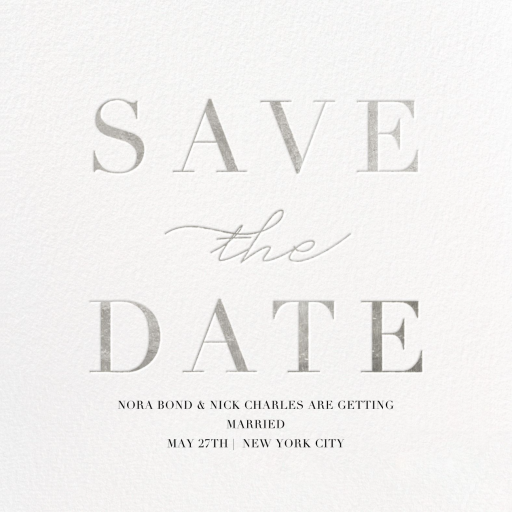 Remnant (Save The Date) - Save the Date by Paperless Post