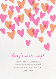Hearts a Flutter - Baby Shower Invitation by Hello!Lucky