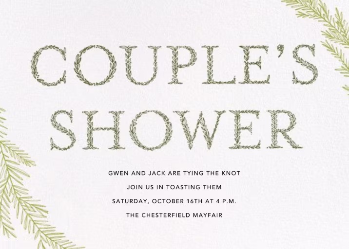 Entwined - Bridal Shower Invitation by Paperless Post