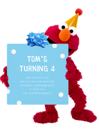 Elmo’s Got A Present by Sesame Street