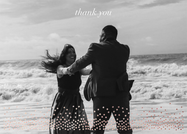 Jubilee II (Photo Save the Date) - Thank You Card by Kelly Wearstler