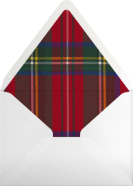 Tartan (Photo) - Oscar de la Renta Envelope