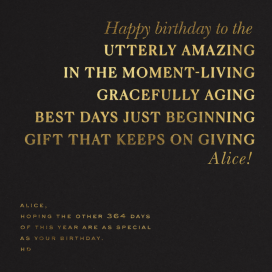 High Praise - Birthday Card by Cheree Berry Paper & Design