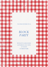 Vichy Check by Paperless Post