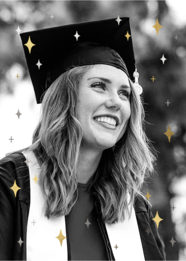 Space Age Stars Photo - Graduation Party Invitation by Paperless Post