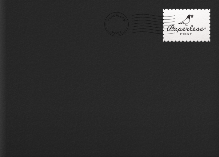 Time Curve - Paperless Post Envelope