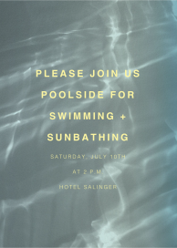Pasadena, 1pm - Pool Party Invitation by Paperless Post
