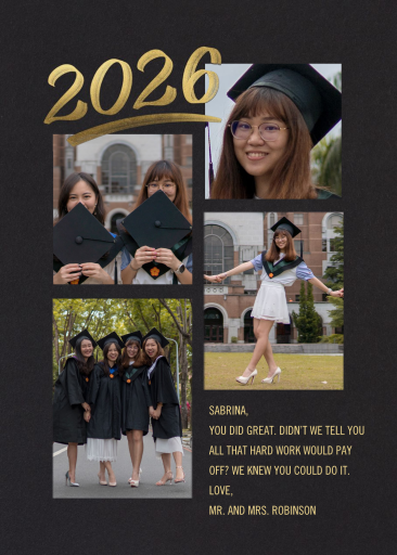 Scrapbooked - Graduation Card by Paperless Post