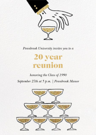 The Great Pyramid - Class Reunion Invitation by Paperless Post