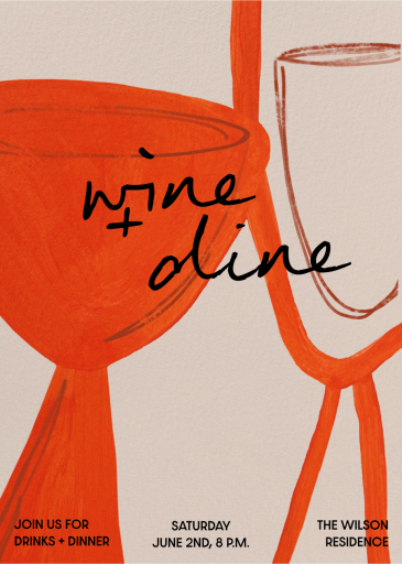 Abstract Wine - Invitation by Moglea