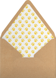 Paw Party - Paperless Post Envelope