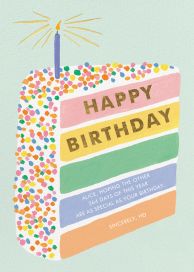 Birthday card