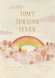 Rainbow Forest by Paperless Post