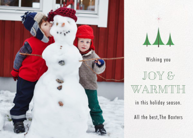 Bethlehem Forest - Holiday Card by Paperless Post