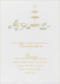 High Tea - Graduation Party Invitation by Paperless Post