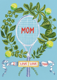 Game, Set, Mom (Danielle Kroll) - Mother's Day Card by Red Cap Cards