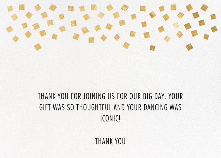 Fette (Stationery) - Thank You Card by Kelly Wearstler