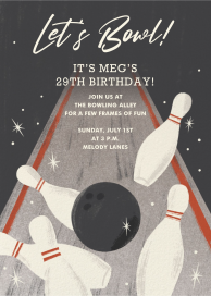 Strike of Genius - Birthday Invitation by Paperless Post