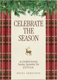Holiday Lodge - Holiday Party Invitation by Paperless Post