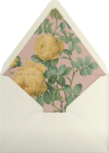 Garden Snake and Roses - Open Sea Design Co. Envelope