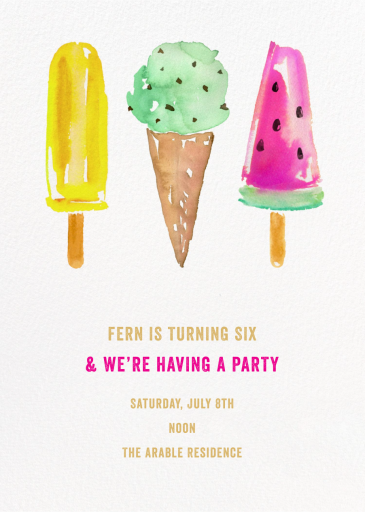 Ice Cream Party by kate spade new york