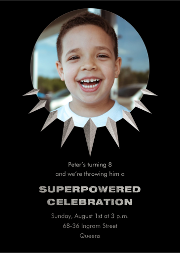 Birthday Royalty Photo - Birthday Invitation by Paperless Post