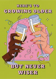 Cheers to That - Funny Birthday Card by Party Mountain