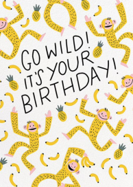 Monkey Around - Birthday Card by Hello!Lucky