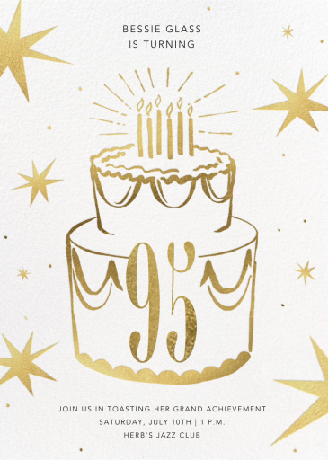 Big Year - Birthday Invitation by Paperless Post