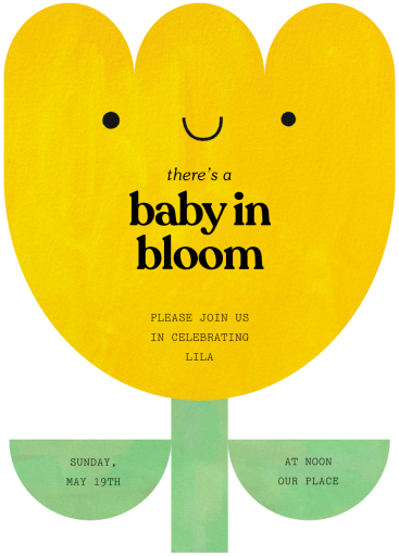 Fun in Bloom - Baby Shower Invitation by Paperless Post