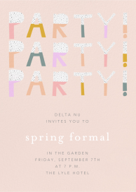 Party Party Party by Ashley G