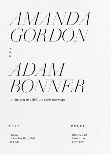 Quiet Luxury - Invitation by Paperless Post