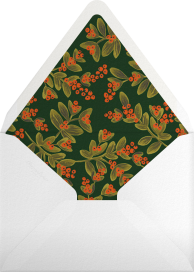 Wintergreen Wreath - Photo - Rifle Paper Co. Envelope
