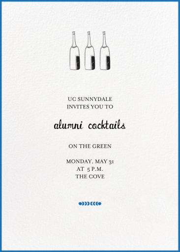 Bubbly for All - Cocktail Party Invitation by Mr. Boddington's Studio