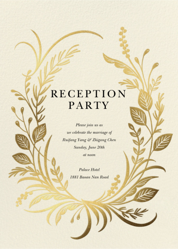 Festone - Wedding Invitation by Paperless Post