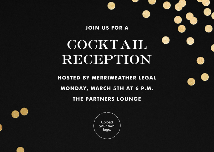 Confetti kate spade new york - Business Event Invitation by kate spade new york