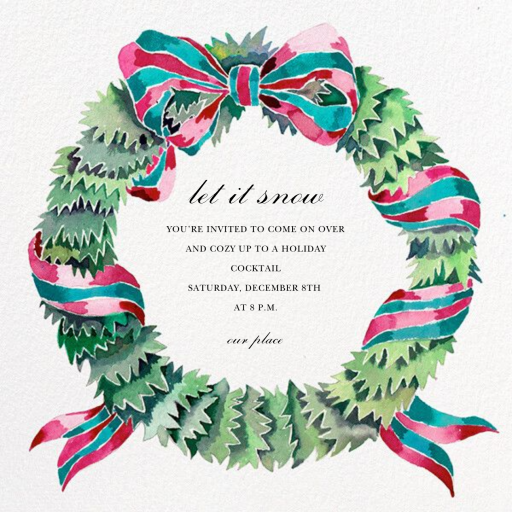 Wrapped Wreath by Happy Menocal