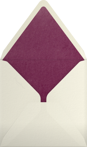 Painted Pomegranates - Paperless Post Envelope