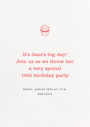 Full-Page Photo Tall (Double-Sided) by Paperless Post - Back